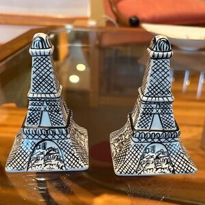 Eiffel Tower Salt and Pepper Shakers